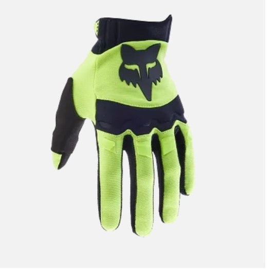 Fox Racing Pawtector Gloves (Fluorescent Yellow / Black)