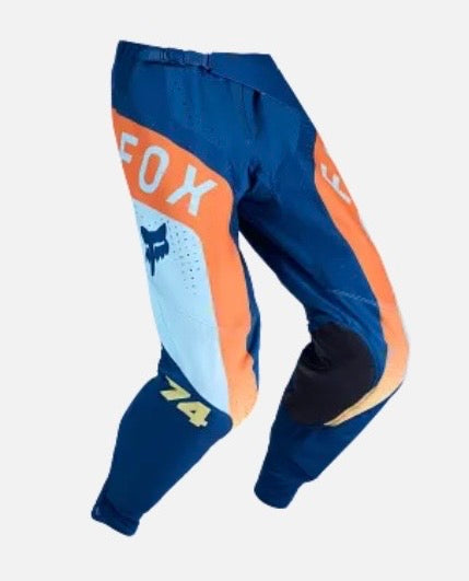 Fox Racing 180 Motocross Pants (Navy/Teal/Orange)