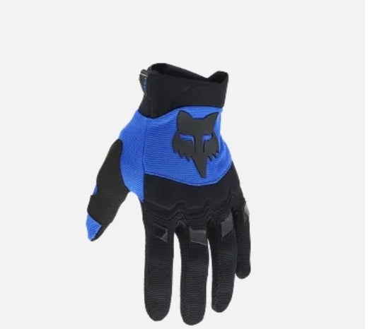 Fox Racing Pawtector Motocross Gloves (Blue / Black)